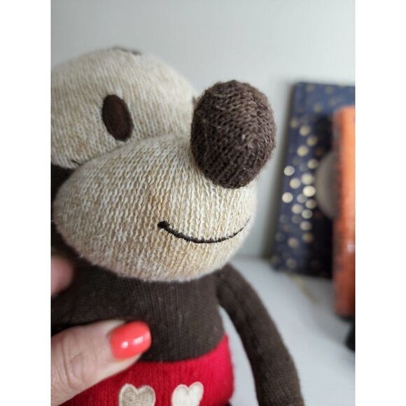 Hallmark Disney Sweetheart Mickey Mouse Plush Vintage Stuffed Animal - Picture 4 of 9